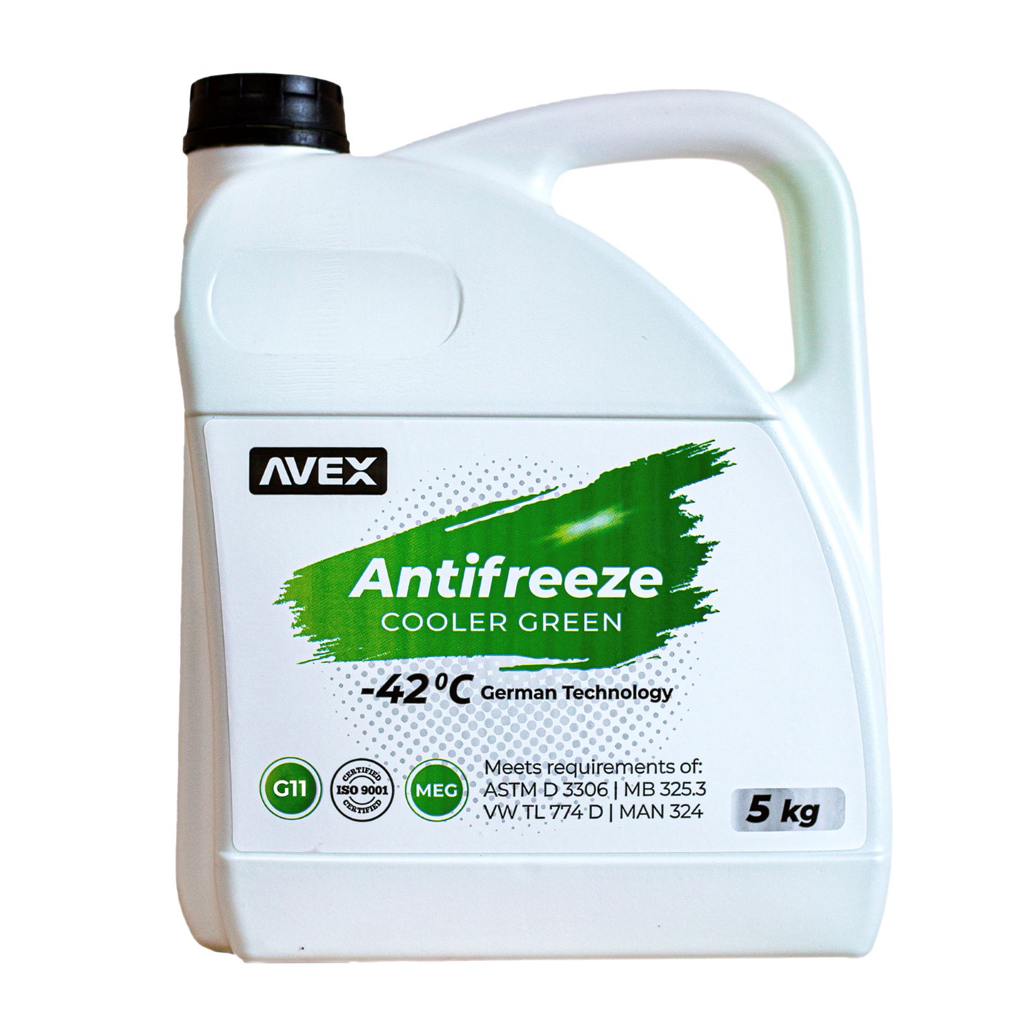 Охолоджувальна рідина AVEX Cooler Green MEG "-42 °G 11"